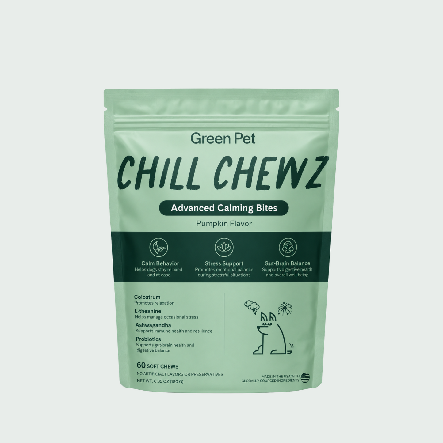 Chill Chewz Advanced Calming Bites for Dogs